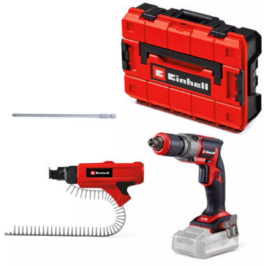 Einhell PROFESSIONAL Akku-Trockenbauschrauber TP-DY 18 Li BL + Magazine, 4261012